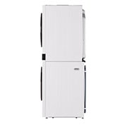 LG غسالة ونشافة تحميل أمامي ™LG WashTower مع لوحة تحكم مركزية ، لون أبيض، 25 كجم غسالة و 20 كجم نشافة, غسالة ونشافة تحميل أمامي ™LG WashTower مع لوحة تحكم مركزية ، لون أبيض، 25 كجم غسالة و 20 كجم نشافة, WT2520WRK, thumbnail 4